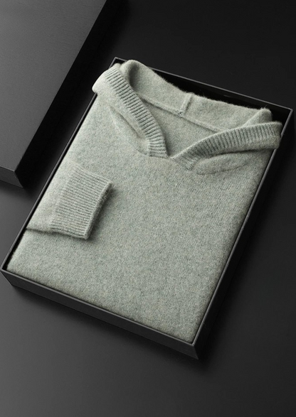 Premium Cashmere Leisure Hoodie | Apuro