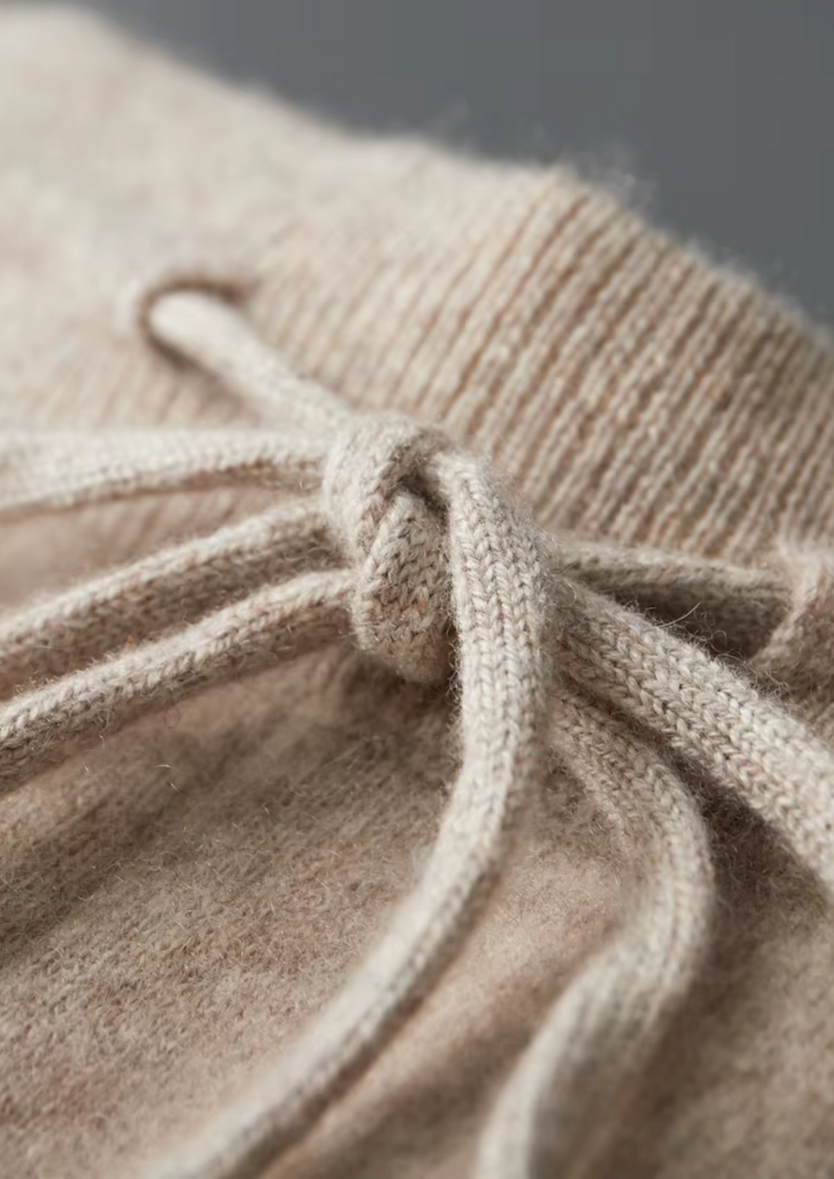 Pure Extra-Fine Merino Wool Sand Luzzo Set | Apuro