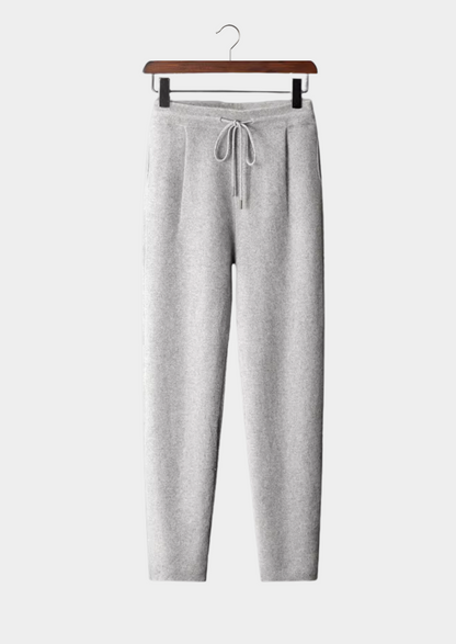 Premium Cashmere Pleated Trousers | Apuro