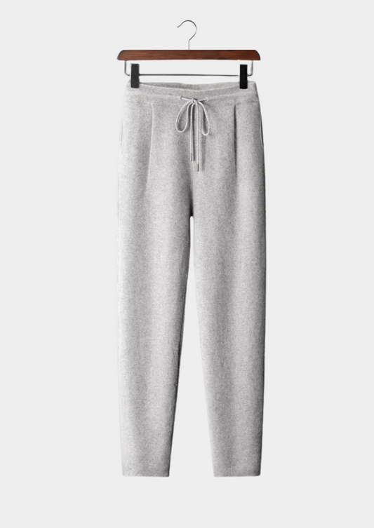 Premium Cashmere Pleated Trousers | Apuro