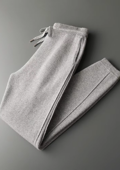 Premium Cashmere Slim Trousers | Apuro