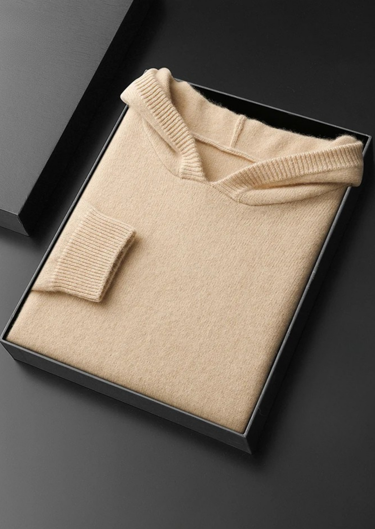 Premium Cashmere Leisure Hoodie | Apuro