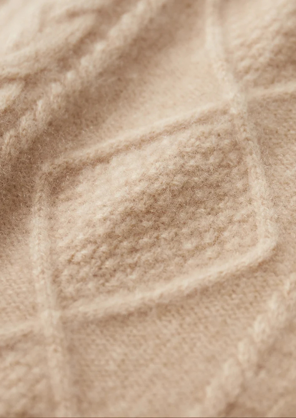 Pure Extra-Fine Merino Wool Jacquard Mockneck | Apuro