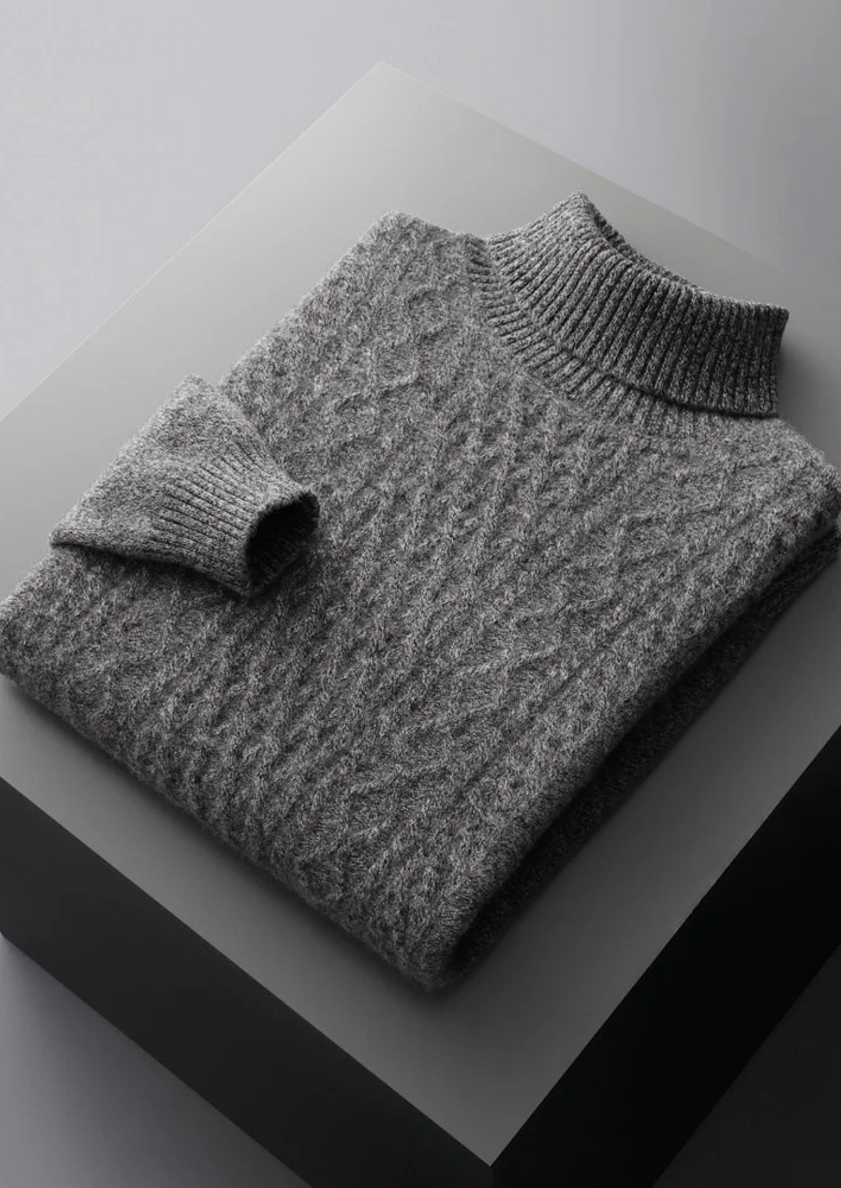 Pure Extra-Fine Merino Wool Wintertime Rollneck | Apuro