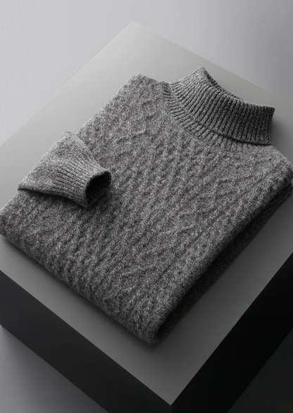 Pure Extra-Fine Merino Wool Wintertime Rollneck | Apuro