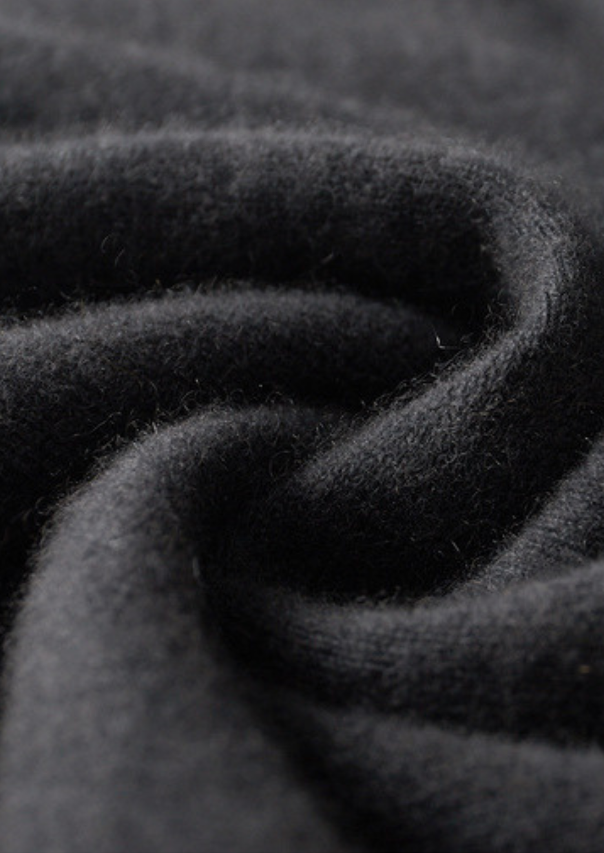Pure Cashmere Dark Gray Dual Zip Cardigan | Apuro