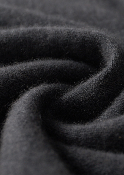 Pure Cashmere Dark Gray Dual Zip Cardigan | Apuro