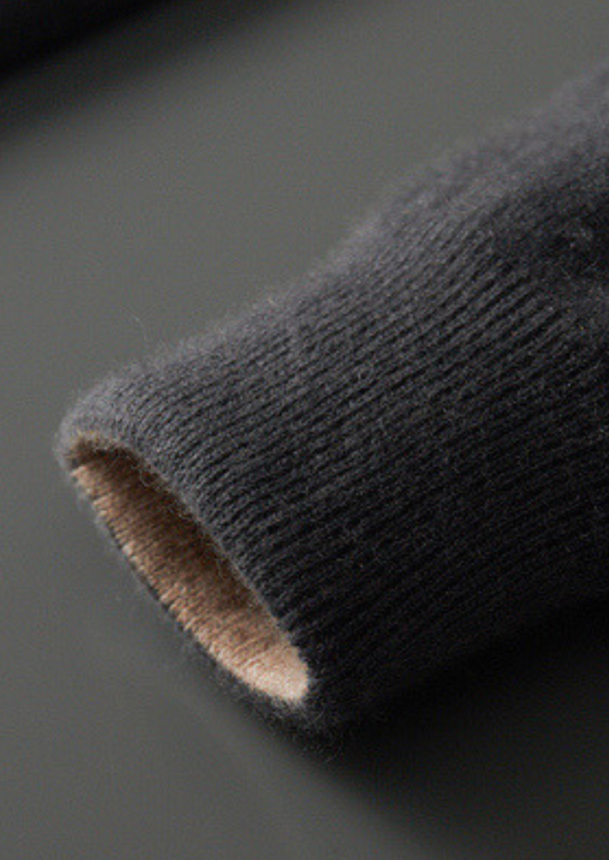 Pure Cashmere Dark Gray Dual Zip Cardigan | Apuro