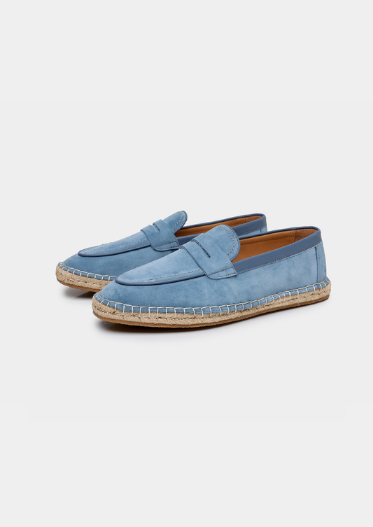 Penny Seaside Espadrilles - Light Blue | Apuro