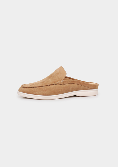 Caramel Marina Suede Slipper | Apuro