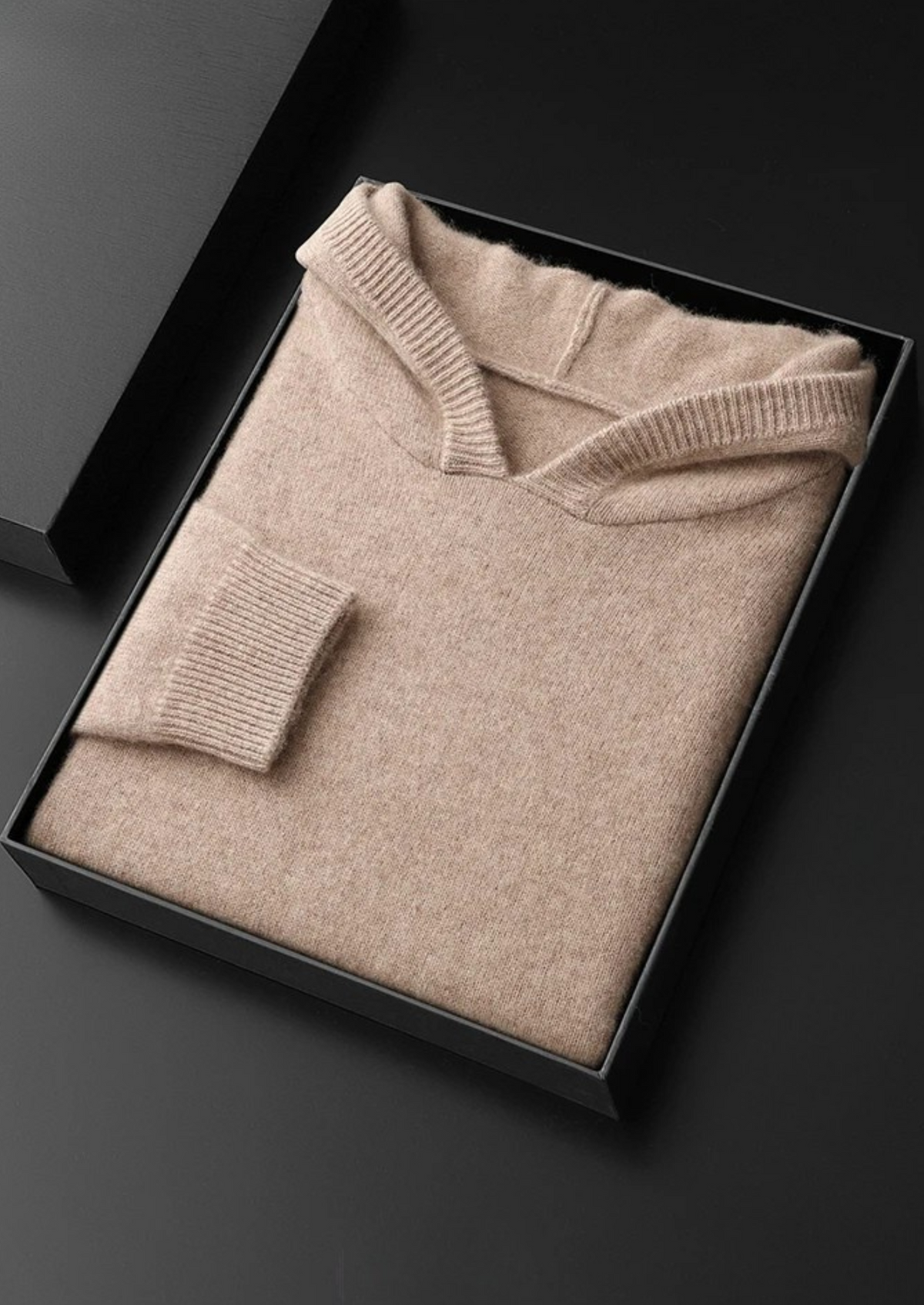 Premium Cashmere Leisure Hoodie | Apuro