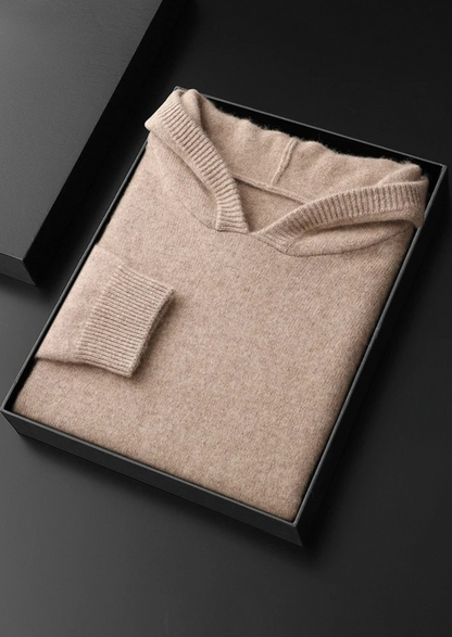 Premium Cashmere Leisure Hoodie | Apuro