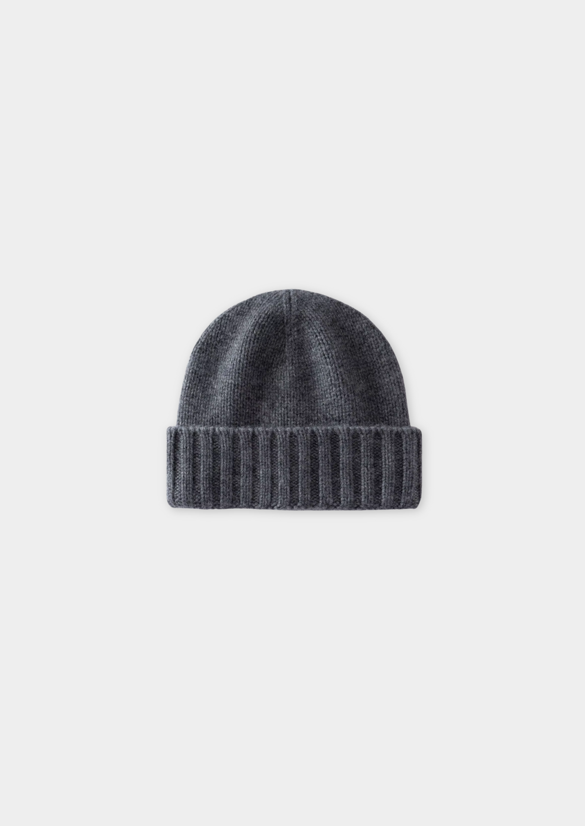 Dark Gray Cashmere Wintertime Beanie | Apuro