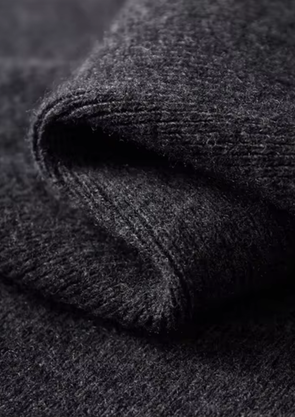 Pure Extra-Fine Merino Wool Ribbed Polo Cardigan | Apuro