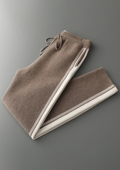 Pure Extra-Fine Merino Wool Dark Mocha Damien Set | Apuro