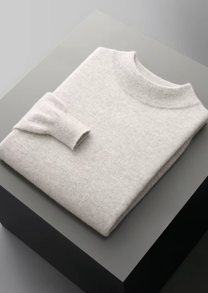 Pure Extra-Fine Merino Wool Classic Mockneck | Apuro