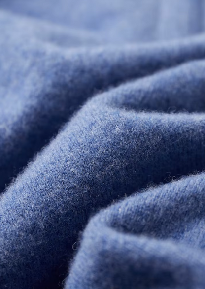 Pure Extra-Fine Merino Wool Half Zip Polo | Apuro