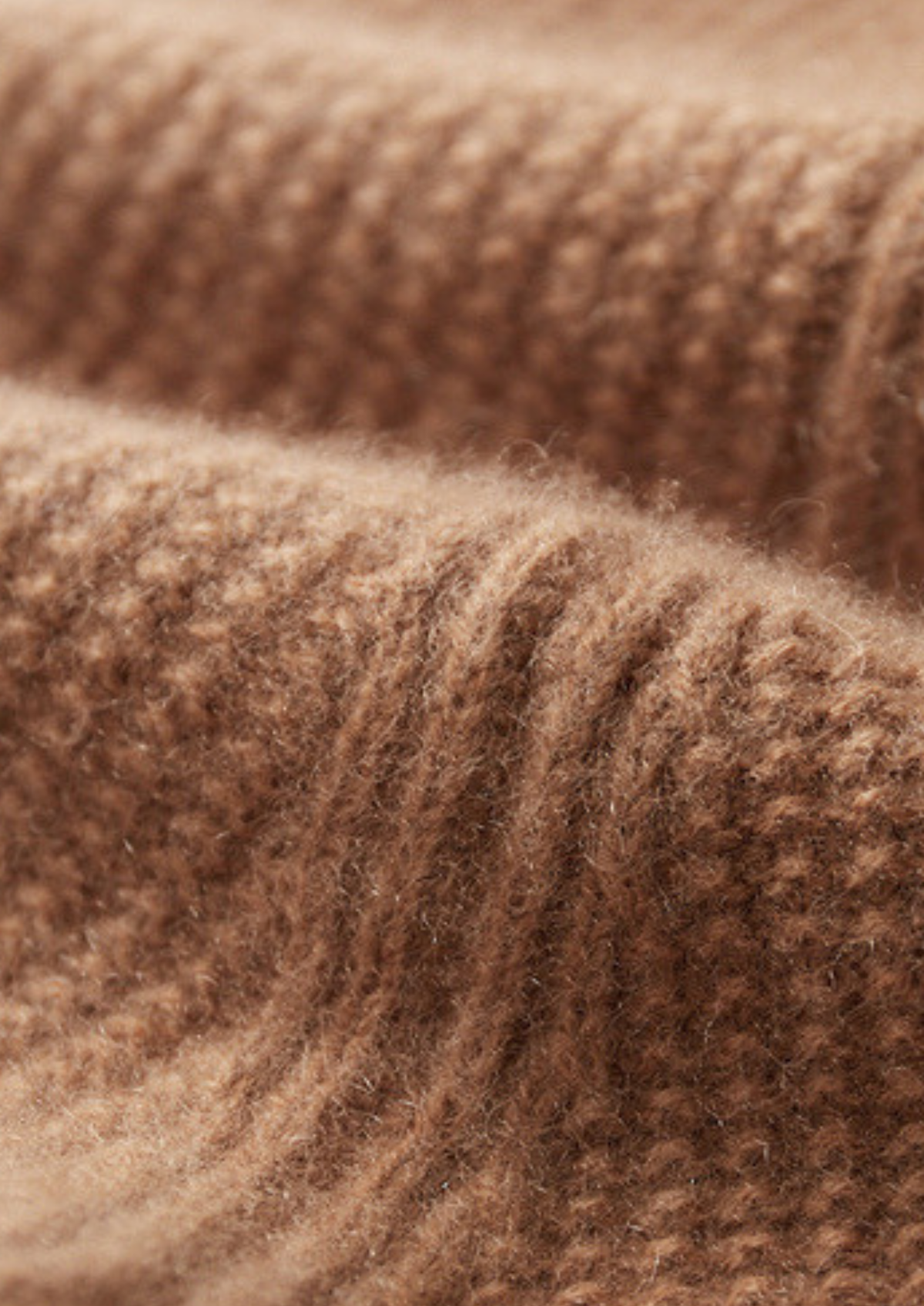 Pure Cashmere Mustard Ribbed Zip Cardigan | Apuro