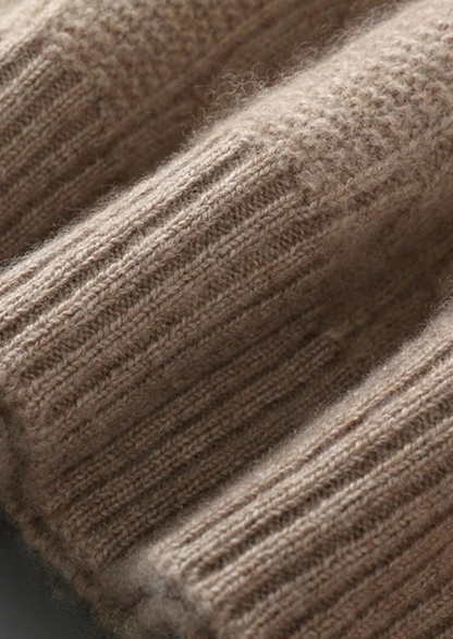Pure Extra-Fine Merino Wool Cable Crewneck | Apuro