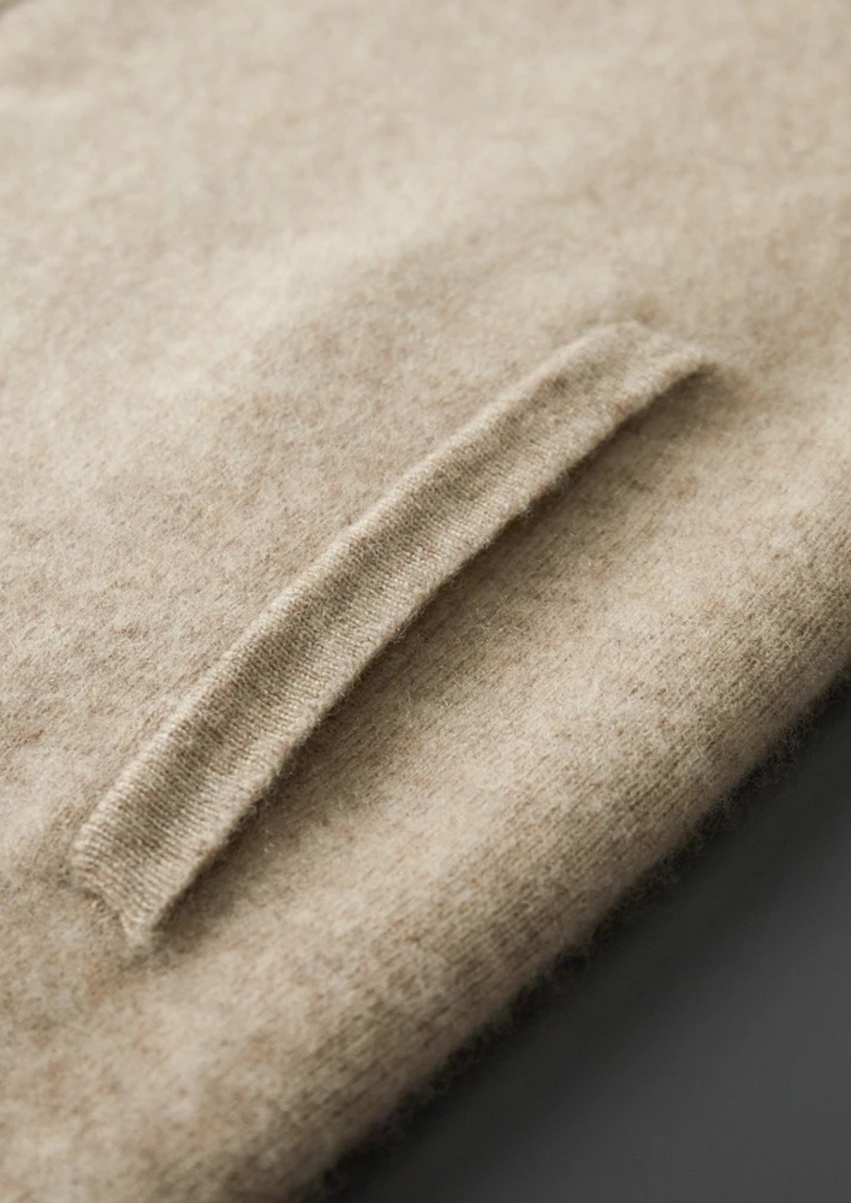 Premium Cashmere Sand Denis Leisure Set | Apuro