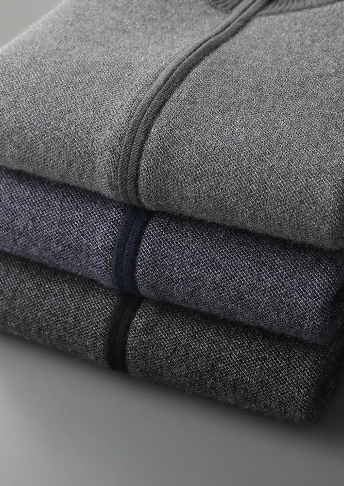 Premium Cashmere Jacquard Zip Cardigan | Apuro