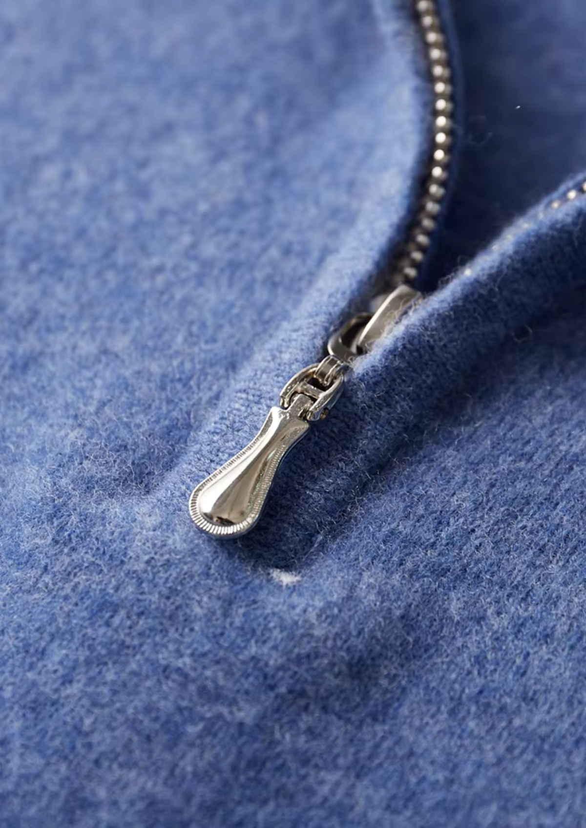 Pure Extra-Fine Merino Wool Half Zip Polo | Apuro