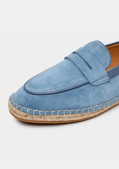 Penny Seaside Espadrilles - Light Blue | Apuro