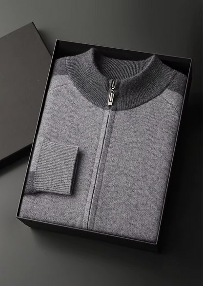Premium Cashmere Dark Gray Torino Leisure Set | Apuro