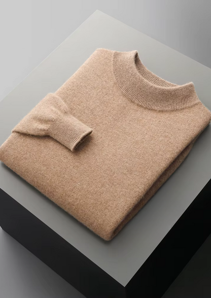 Pure Extra-Fine Merino Wool Classic Mockneck | Apuro