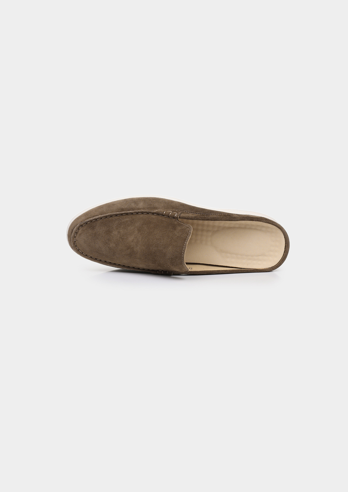 Olive Marina Suede Slipper | Apuro