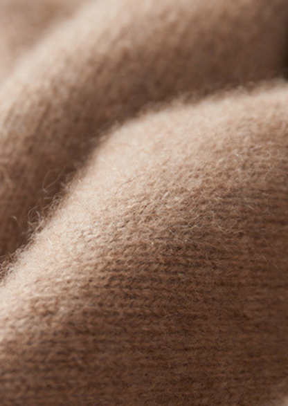 Pure Cashmere Beige Essential Crewneck | Apuro