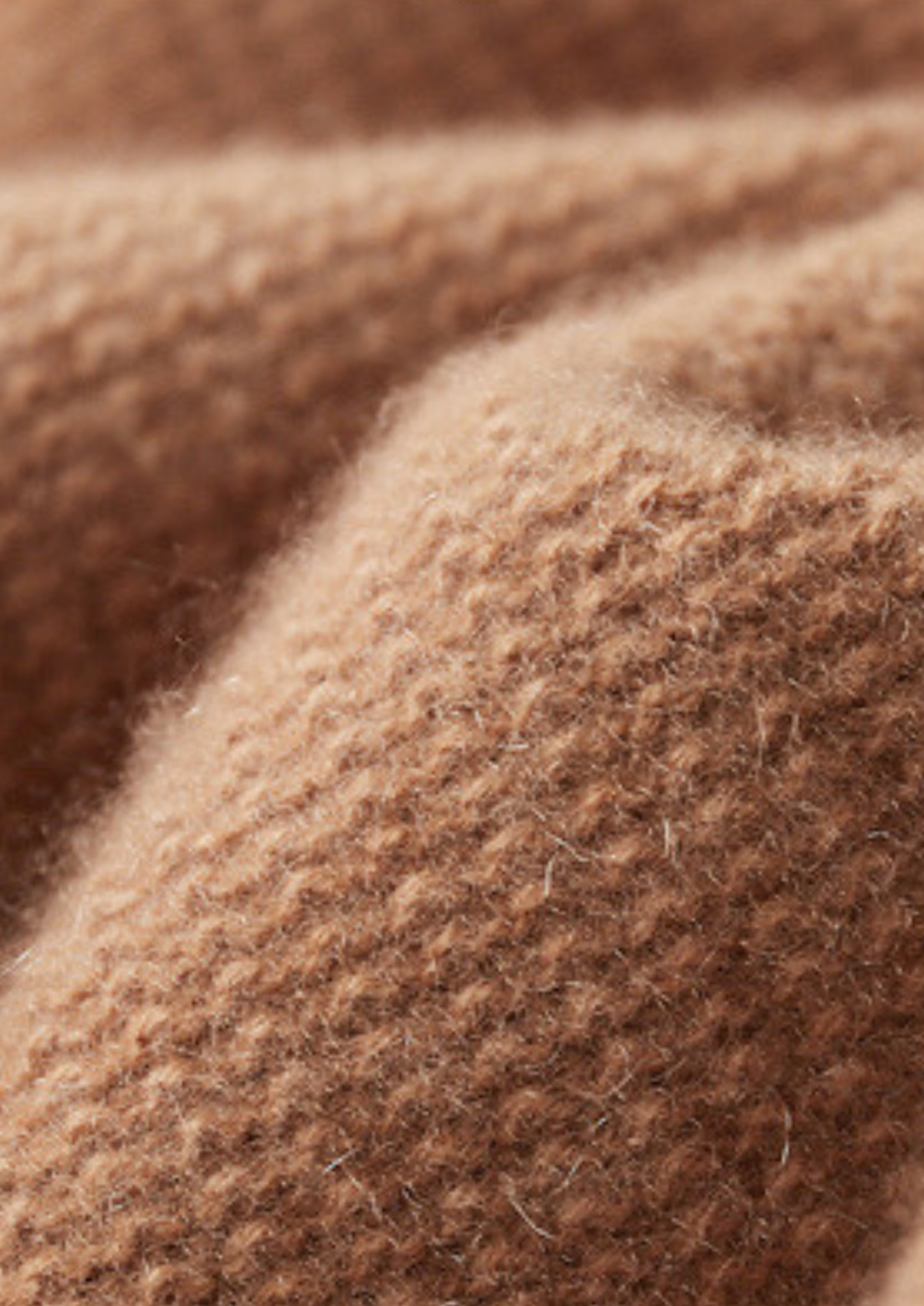 Pure Cashmere Mustard Ribbed Zip Cardigan | Apuro