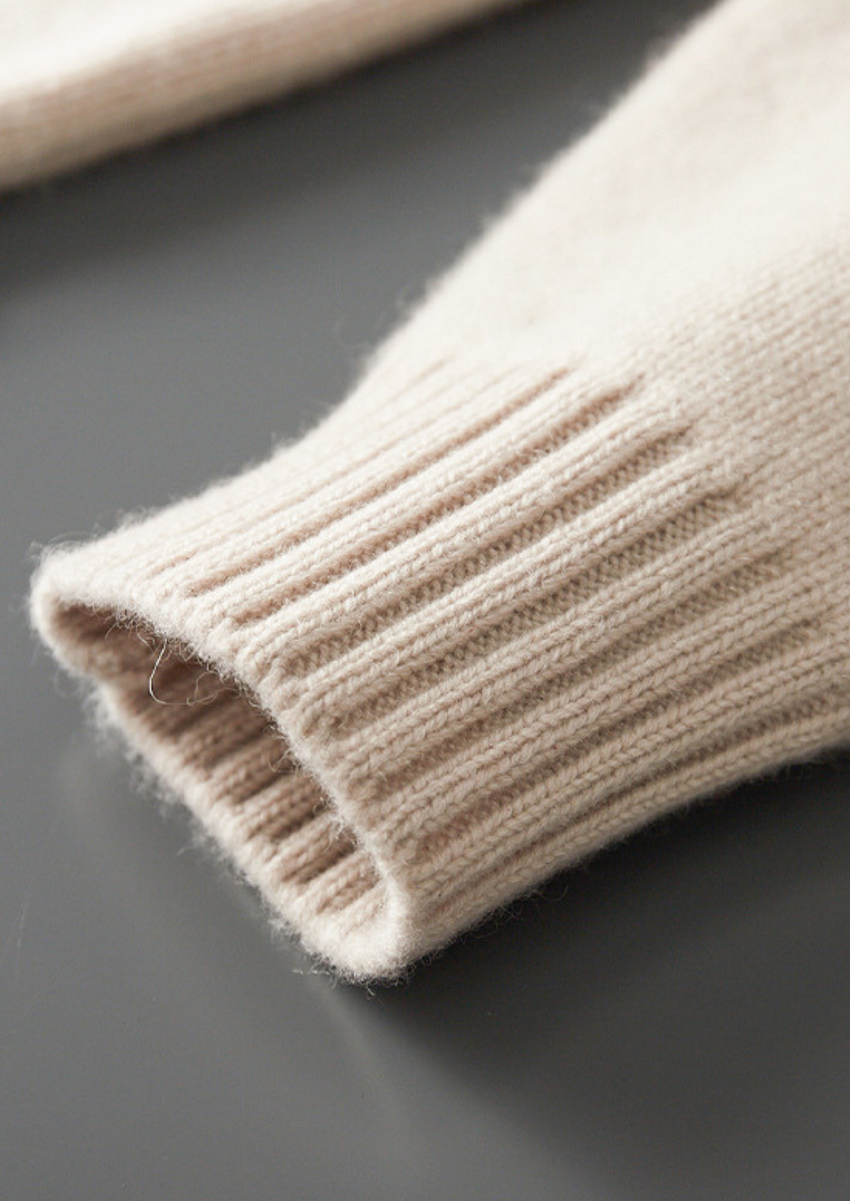 Pure Cashmere Off White Half Zip Sweater | Apuro