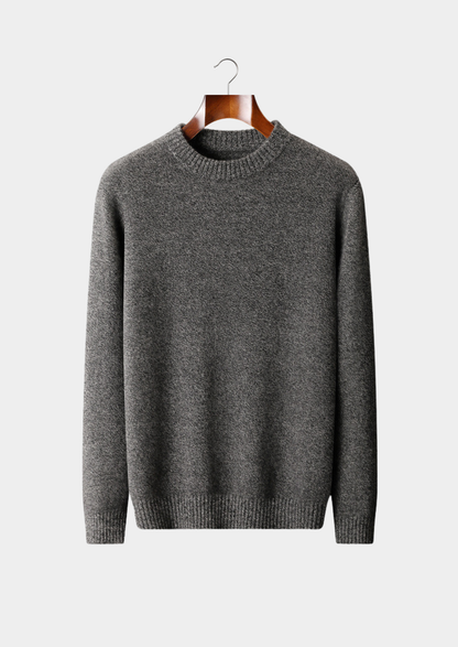 Pure Cashmere Gray Essential Crewneck | Apuro