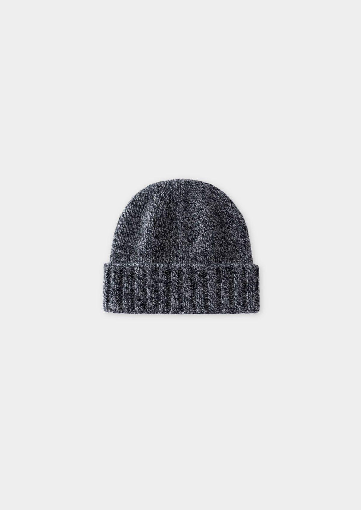 Charcoal Heather Cashmere Wintertime Beanie | Apuro
