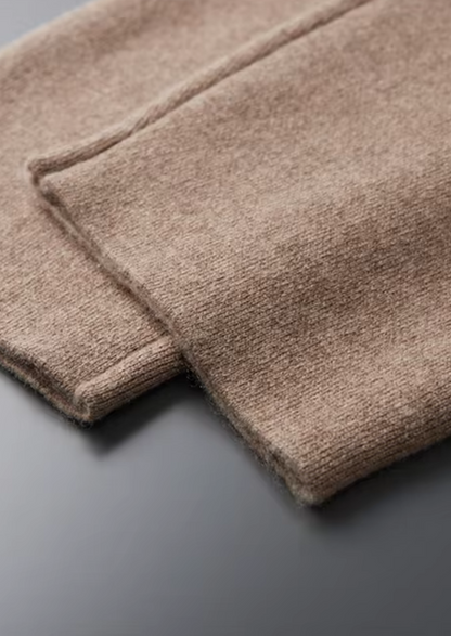 Premium Cashmere Straight Trousers | Apuro