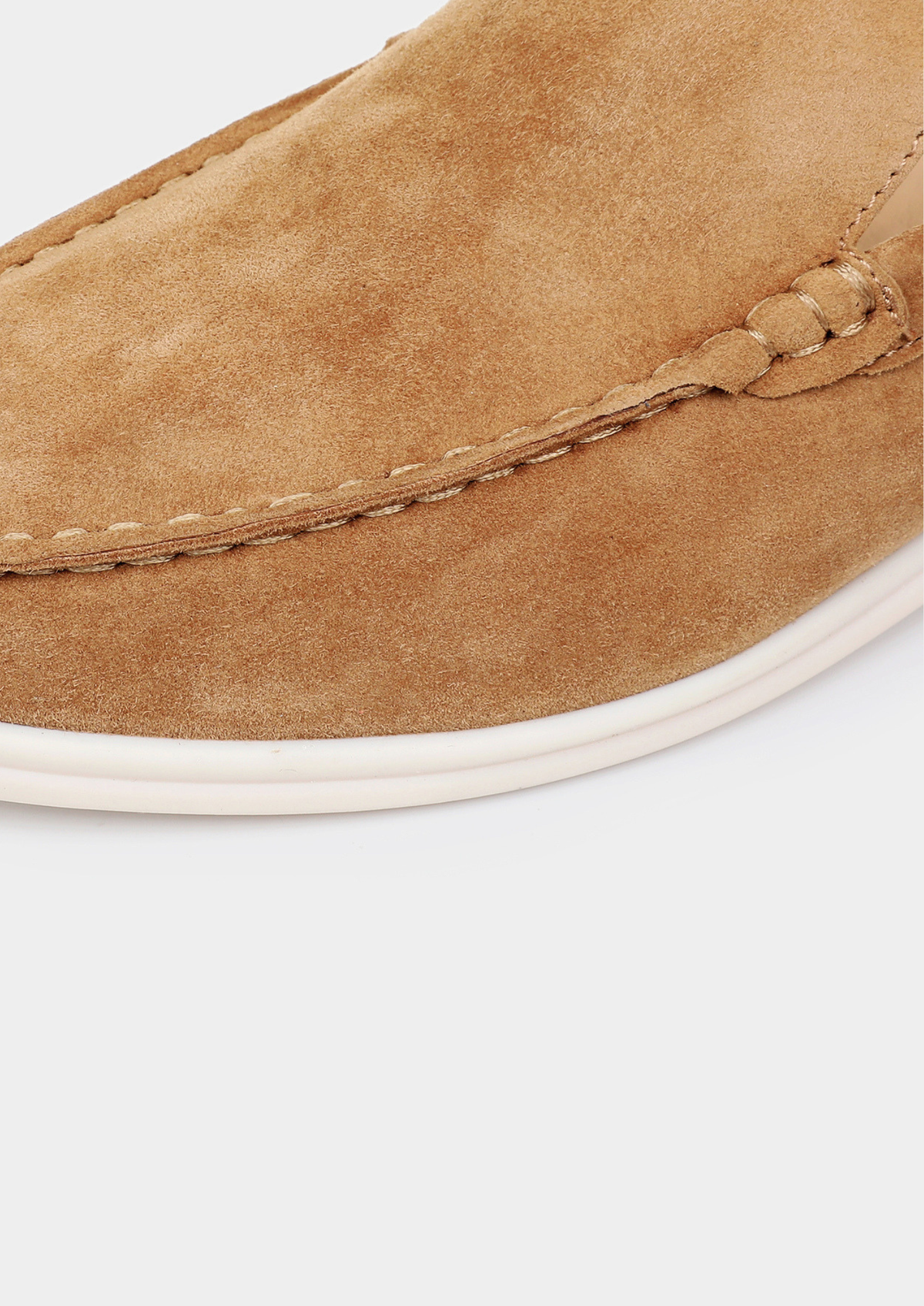 Caramel Marina Suede Slipper | Apuro