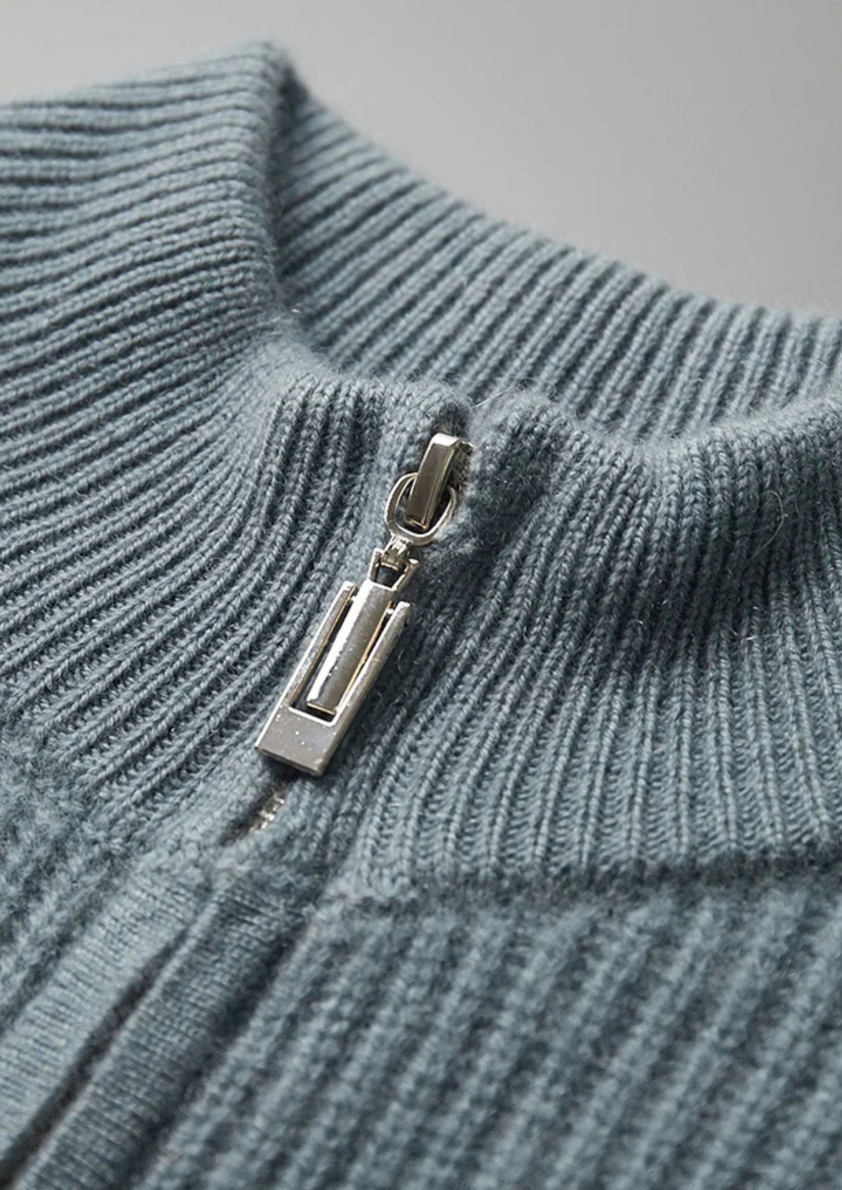Premium Cashmere Ribbed Cardigan | Apuro