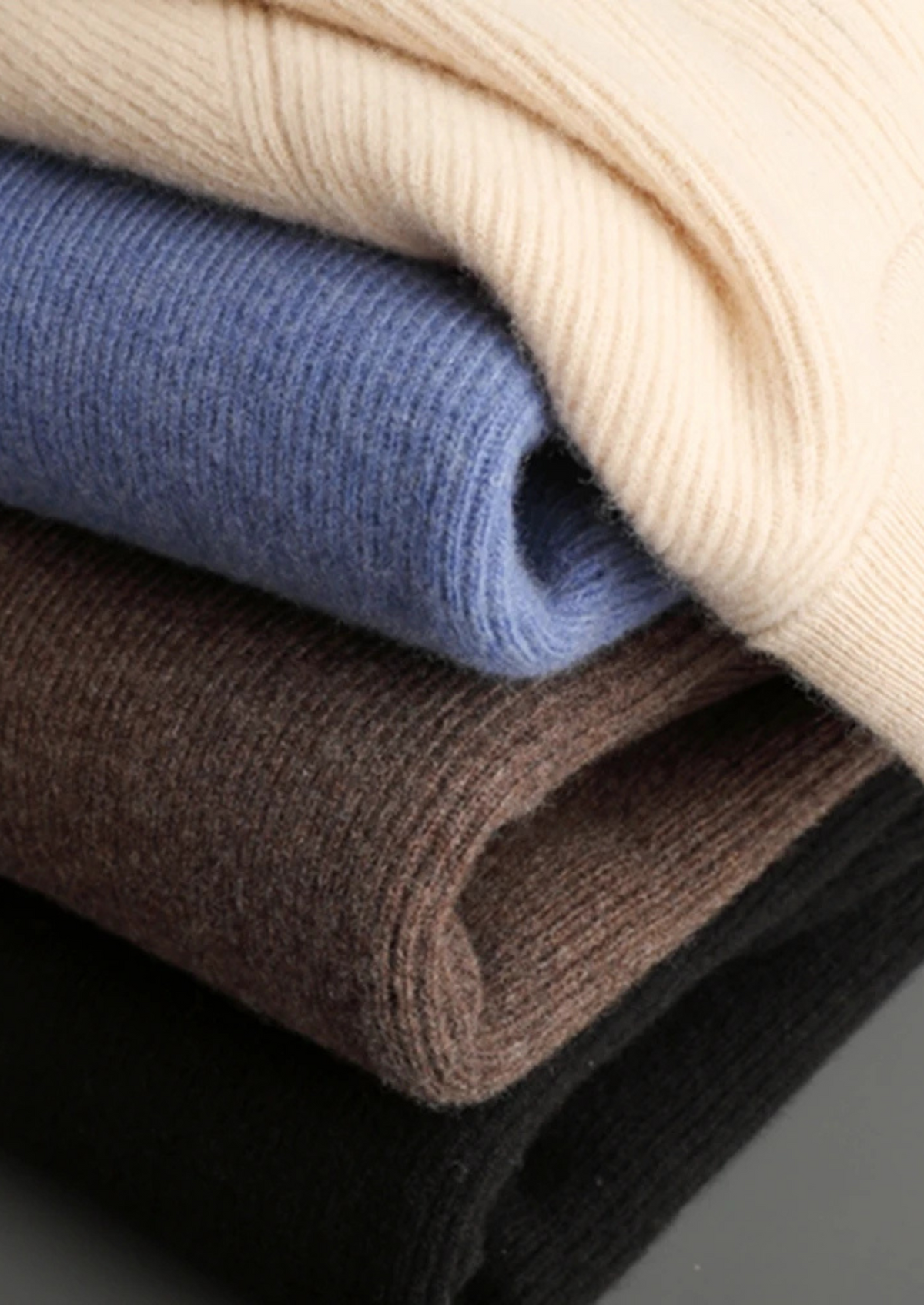 Pure Extra-Fine Merino Wool Ribbed Zip Cardigan | Apuro