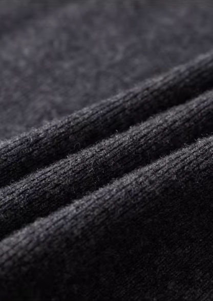 Pure Extra-Fine Merino Wool Ribbed Polo Cardigan | Apuro