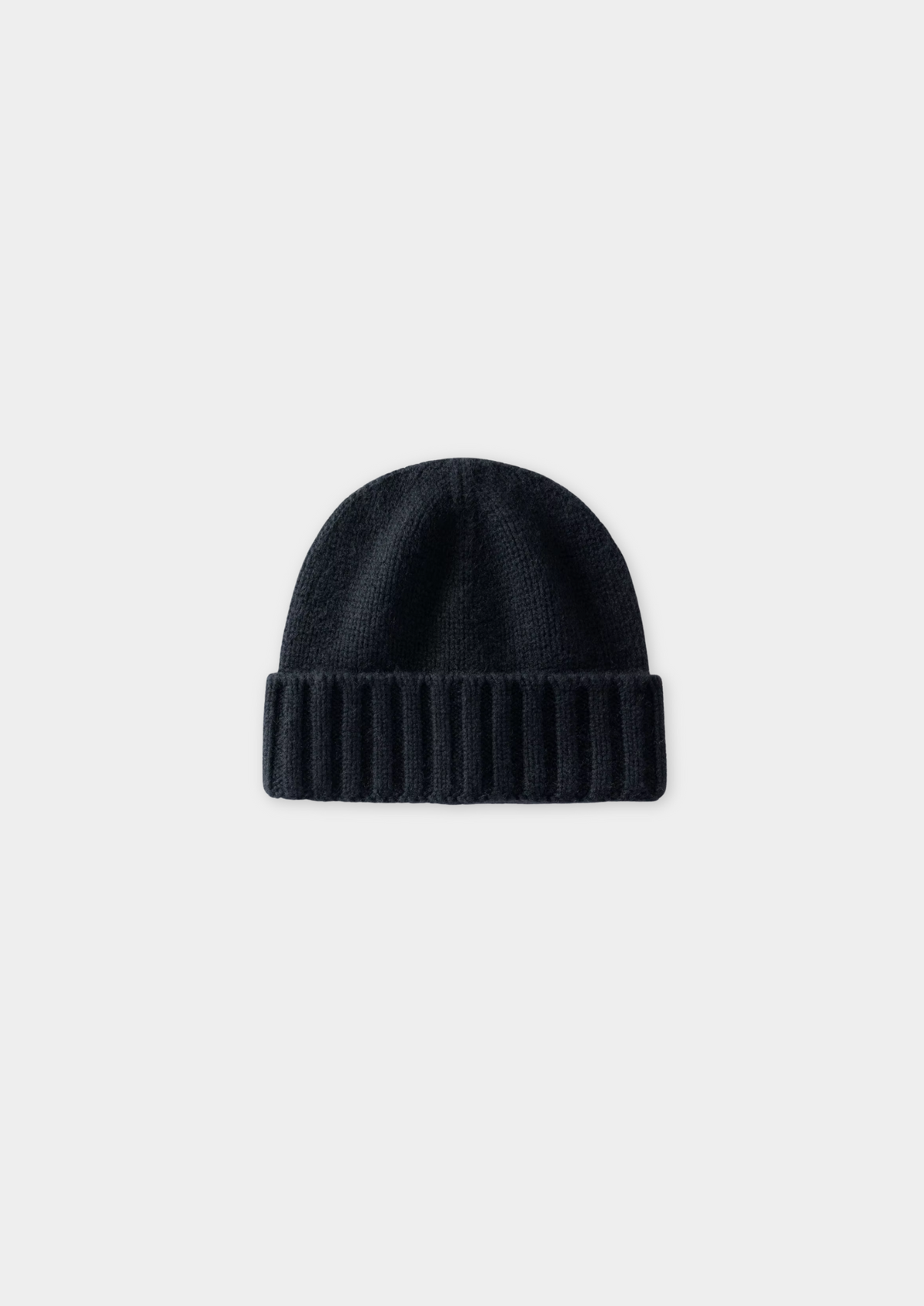 Black Cashmere Wintertime Beanie | Apuro