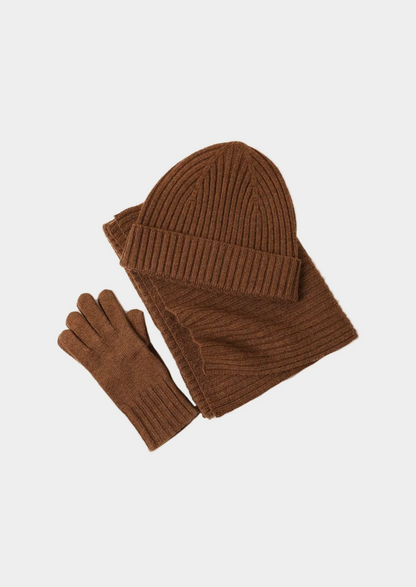 Pure Extra-Fine Merino Wool Wintertime Essentials - Coffee | Apuro