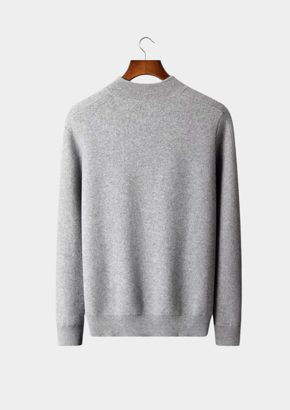 Premium Cashmere Essential Half-Zip Sweater | Apuro