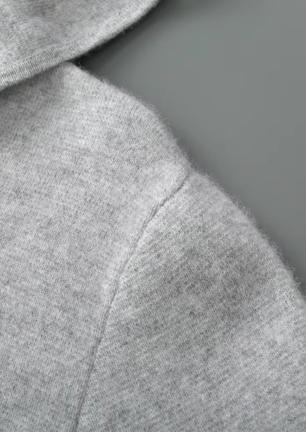 Pure Extra-Fine Merino Wool Zipper Hoodie | Apuro