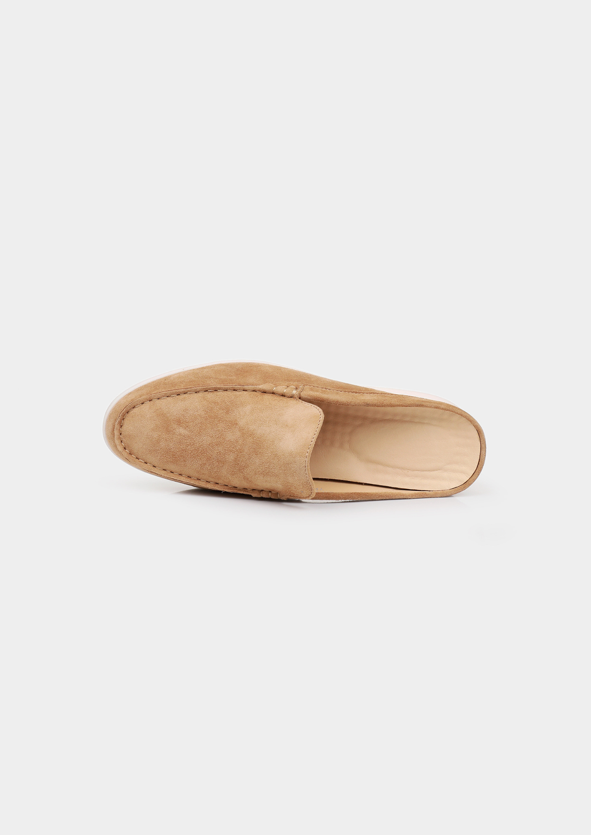 Caramel Marina Suede Slipper | Apuro