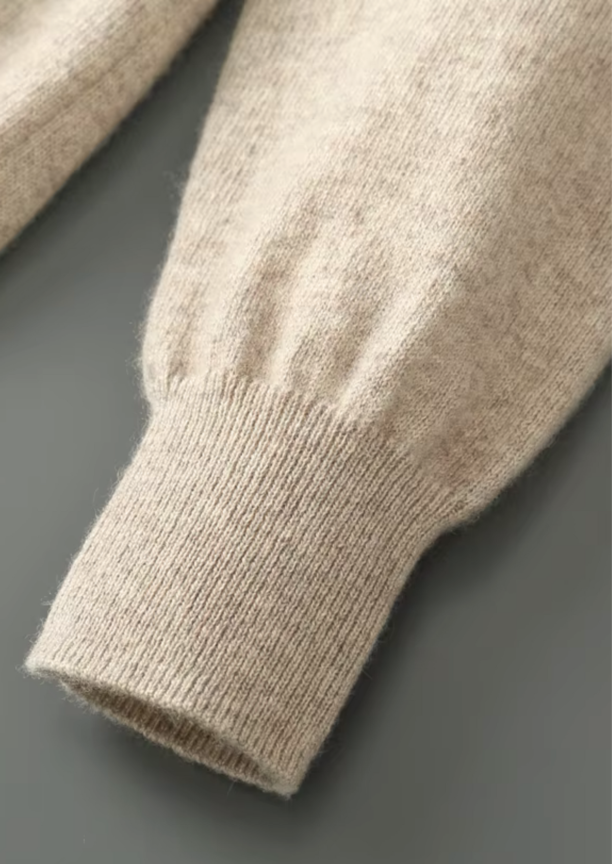 Pure Extra-Fine Merino Wool Half Zip Sweater | Apuro