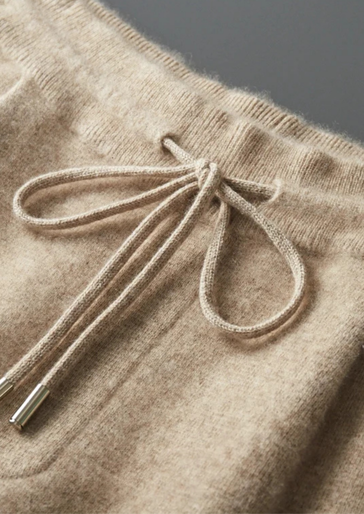 Premium Cashmere Sand Denis Leisure Set | Apuro