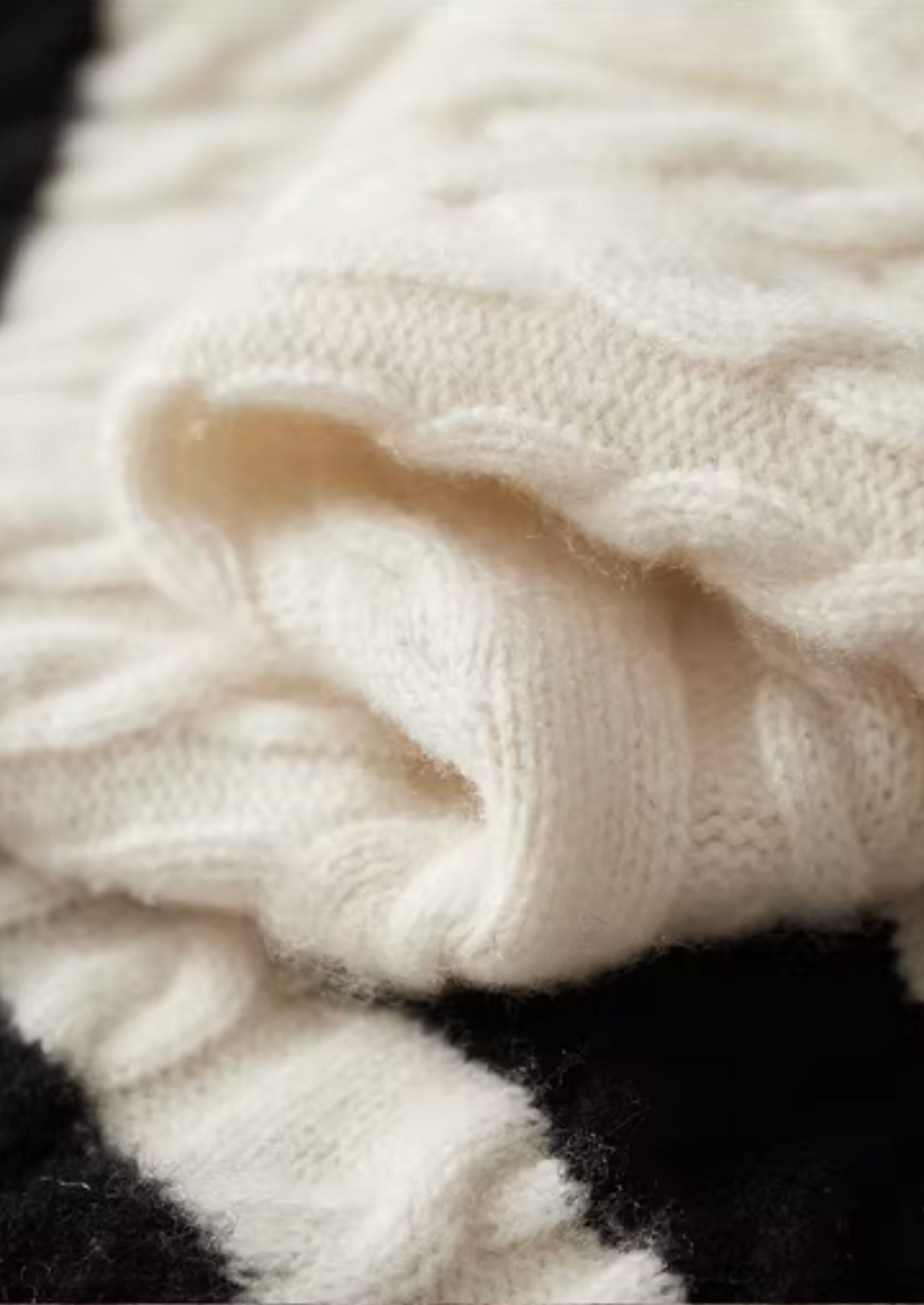 Pure Extra-Fine Merino Wool Striped Half-Zip Sweater | Apuro