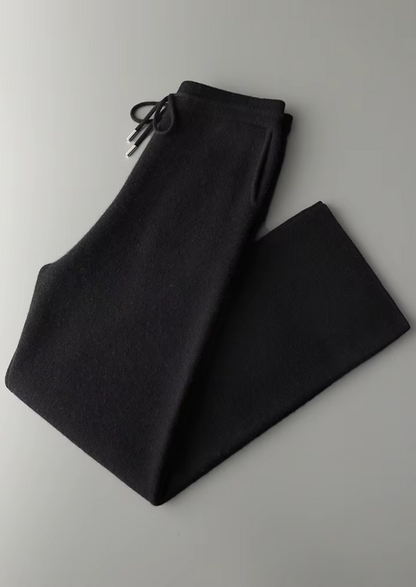 Premium Cashmere Relaxed Trousers | Apuro