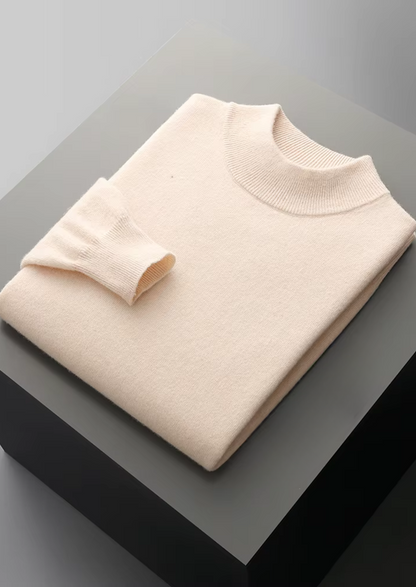 Pure Extra-Fine Merino Wool Classic Mockneck | Apuro